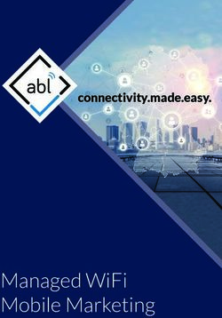 MANAGED WIFI MOBILE MARKETING - CONNECTIVITY.MADE.EASY - ABL SOCIAL FEDERATION GMBH