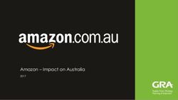 Amazon - Impact on Australia 2017 - GRA Supply Chain Consultants