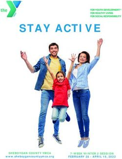STAY ACTIVE - SHEBOYGAN COUNTY YMCA