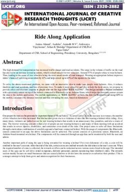 Ride Along Application - IJCRT