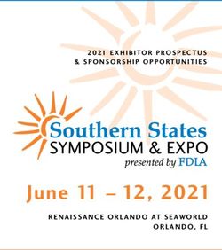 JUNE 11 - 12, 2021 RENAISSANCE ORLANDO AT SEAWORLD ORLANDO, FL - 2021 EXHIBITOR PROSPECTUS & SPONSORSHIP OPPORTUNITIES - FLORIDA DENTAL LABORATORY ...