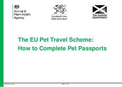 The EU Pet Travel Scheme: How to Complete Pet Passports - APHA