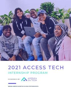 2021 ACCESS TECH INTERNSHIP PROGRAM - POWERED BY: America On ...