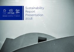 Sustainability Report Presentation 2018 - Creta Maris