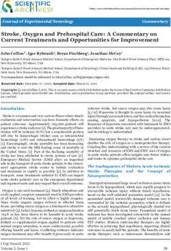 Stroke, Oxygen and Prehospital Care: A Commentary on Current Treatments and Opportunities for Improvement