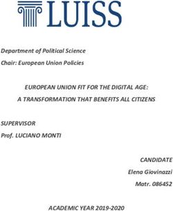 EUROPEAN UNION FIT FOR THE DIGITAL AGE: A TRANSFORMATION THAT BENEFITS ALL CITIZENS SUPERVISOR