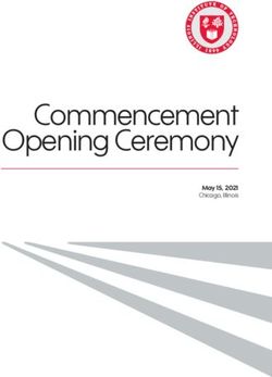 Commencement Opening Ceremony - May 15, 2021 Chicago, Illinois - Illinois Institute of ...