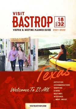 Welcome To It All - VISITOR & meEting planner GUIDE 2021-2022 - Activities Accommodations Shopping Dining Meetings Weddings ...More Inside