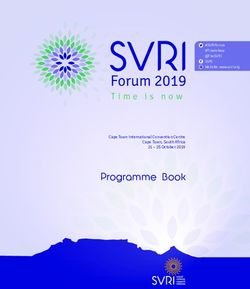 Time is now Programme Book - Sexual Violence Research Initiative