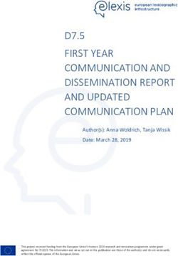 FIRST YEAR COMMUNICATION AND DISSEMINATION REPORT AND UPDATED COMMUNICATION PLAN - ELEXIS