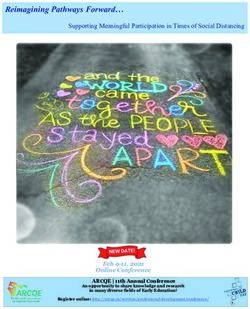 Reimagining Pathways Forward - ARCQE