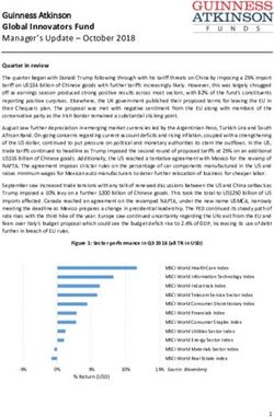 Guinness Atkinson Global Innovators Fund Manager's Update - October 2018