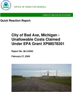 City of Bad Axe, Michigan - Unallowable Costs Claimed Under EPA Grant XP98578301 - Quick Reaction Report