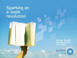 Sparking an e-book revolution - Sameer Shariff Founder & CEO TOC 2009