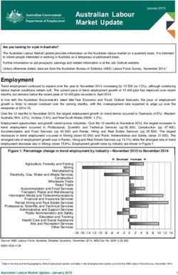 Australian Labour Market Update