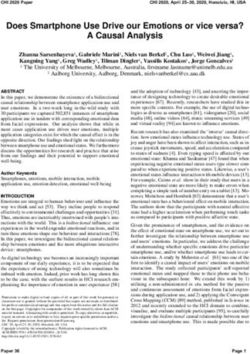 Does Smartphone Use Drive our Emotions or vice versa? A Causal Analysis