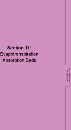 Section 11: Evapotranspiration Absorption Beds