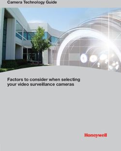 Factors to consider when selecting your video surveillance cameras - Camera Technology Guide