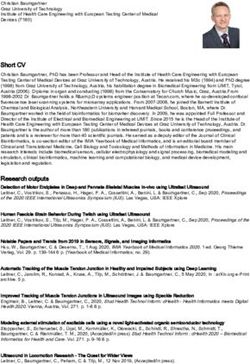 Short CV - TU Graz Research Portal