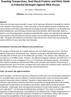 Boosting Temperature, Heat Shock Proteins and Nitric Oxide as Potential Strategies Against RNA Viruses