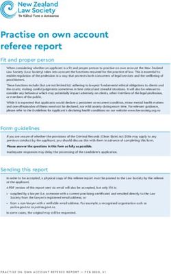 Practise on own account referee report - Fit and proper person - New Zealand Law ...