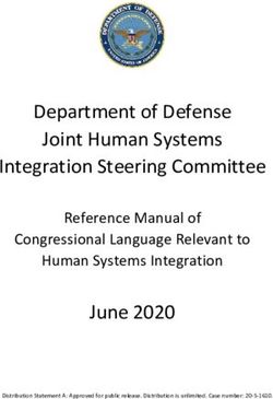 Department of Defense Joint Human Systems Integration Steering Committee