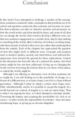 Conclusion - Manchester Open Hive