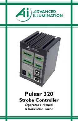 Pulsar 320 Strobe Controller - Operator's Manual & Installation Guide