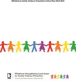 Whitehorse Family Violence Prevention Action Plan 2019-2021