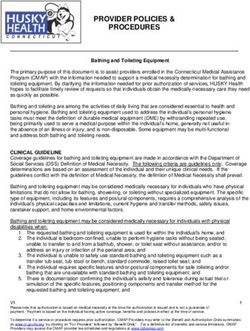 PROVIDER POLICIES & PROCEDURES - HUSKY ...