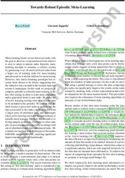 Towards Robust Episodic Meta-Learning - Association for ...