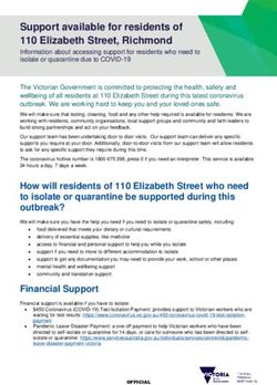 Support available for residents of 110 Elizabeth Street, Richmond
