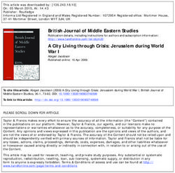 British Journal of Middle Eastern Studies