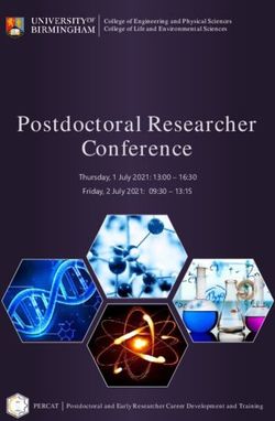 Postdoctoral Researcher Conference - University of Birmingham