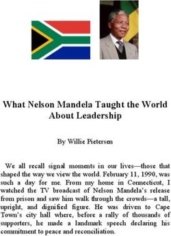 What Nelson Mandela Taught the World About Leadership
