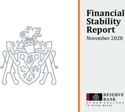 November 2020 Financial Stability - Reserve Bank