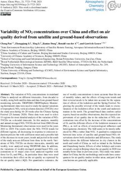 Variability of NO2 concentrations over China and effect on air quality derived from satellite and ground-based observations - Recent