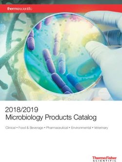 ThermoFisher SCIENTIFIC 2018/2019 Microbiology Products Catalog