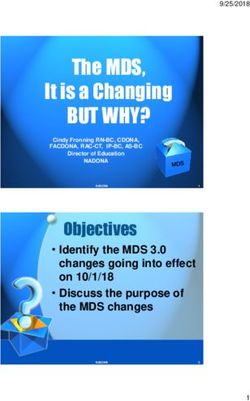 BUT WHY? The MDS, It is a Changing - Objectives Identify the MDS 3.0 changes going into effect on 10/1/18 - Wisconsin Director of Nursing ...