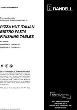 PIZZA HUT ITALIAN BISTRO PASTA FINISHING TABLES