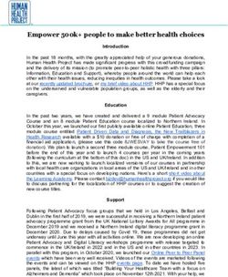 Empower 500k+ people to make better health choices