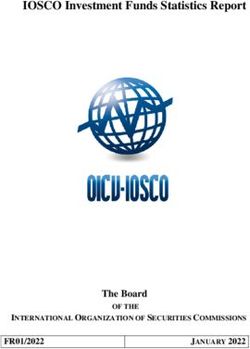 IOSCO Investment Funds Statistics Report - The Board FR01/2022