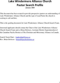 Lake Windermere Alliance Church Pastor Search Profile