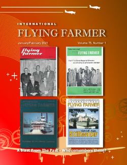 FLYING FARMER - A Blast From The Past - Who remembers these? - January/February2021 Volume75,Number1 - International Flying Farmers
