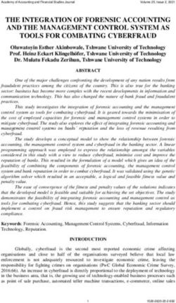 THE INTEGRATION OF FORENSIC ACCOUNTING AND THE MANAGEMENT CONTROL SYSTEM AS TOOLS FOR COMBATING CYBERFRAUD