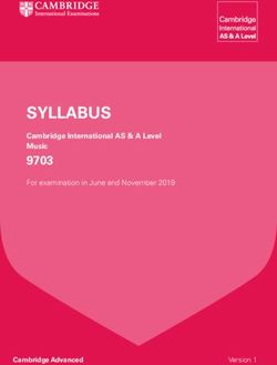 SyllabuS 9703 Cambridge International aS & a level Music