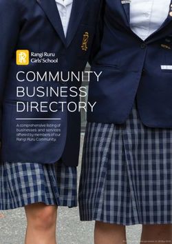 COMMUNITY BUSINESS DIRECTORY - A comprehensive listing of businesses and services offered by members of our Rangi Ruru Community.