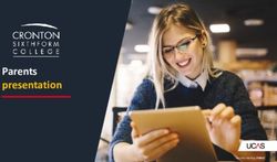 Parents presentation - Riverside College