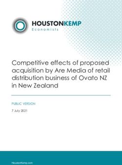 Competitive effects of proposed acquisition by Are Media of retail distribution business of Ovato NZ in New Zealand - PUBLIC VERSION 7 July 2021