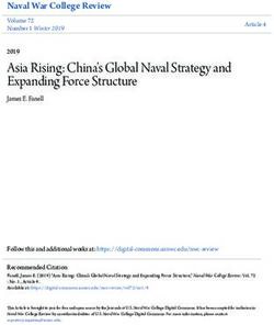 Asia Rising: China's Global Naval Strategy and Expanding Force Structure